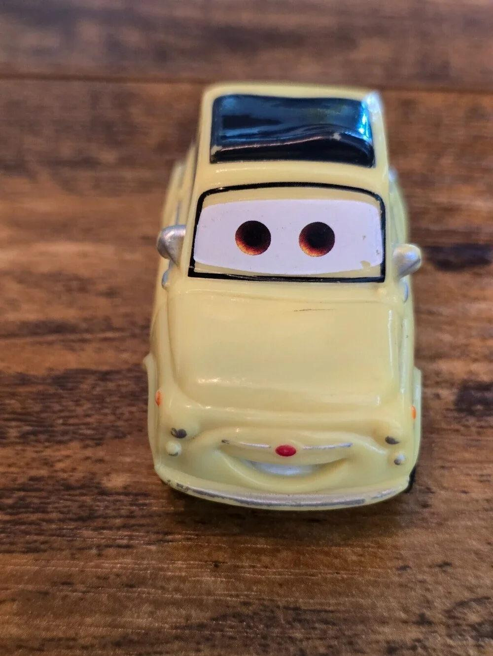 Cars Luigi PVC Cake Topper 2.5” Yellow Figure Figurine Disney Decoration